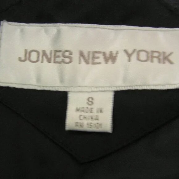 Black Puffer Jacket Hood Faux Fur Trim SMALL - Picture 7 of 12